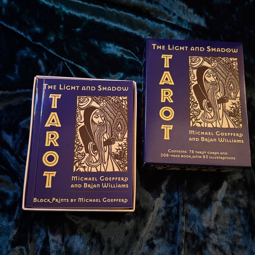 Light and Shadow Tarot Deck with Guidebook